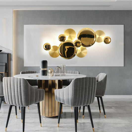 Copper-finish oriental wall lamp handcrafted by Moroccan artisans